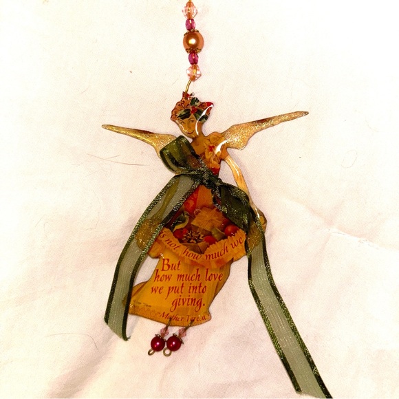 Vintage look Angel Ornament, EUC - Picture 2 of 5